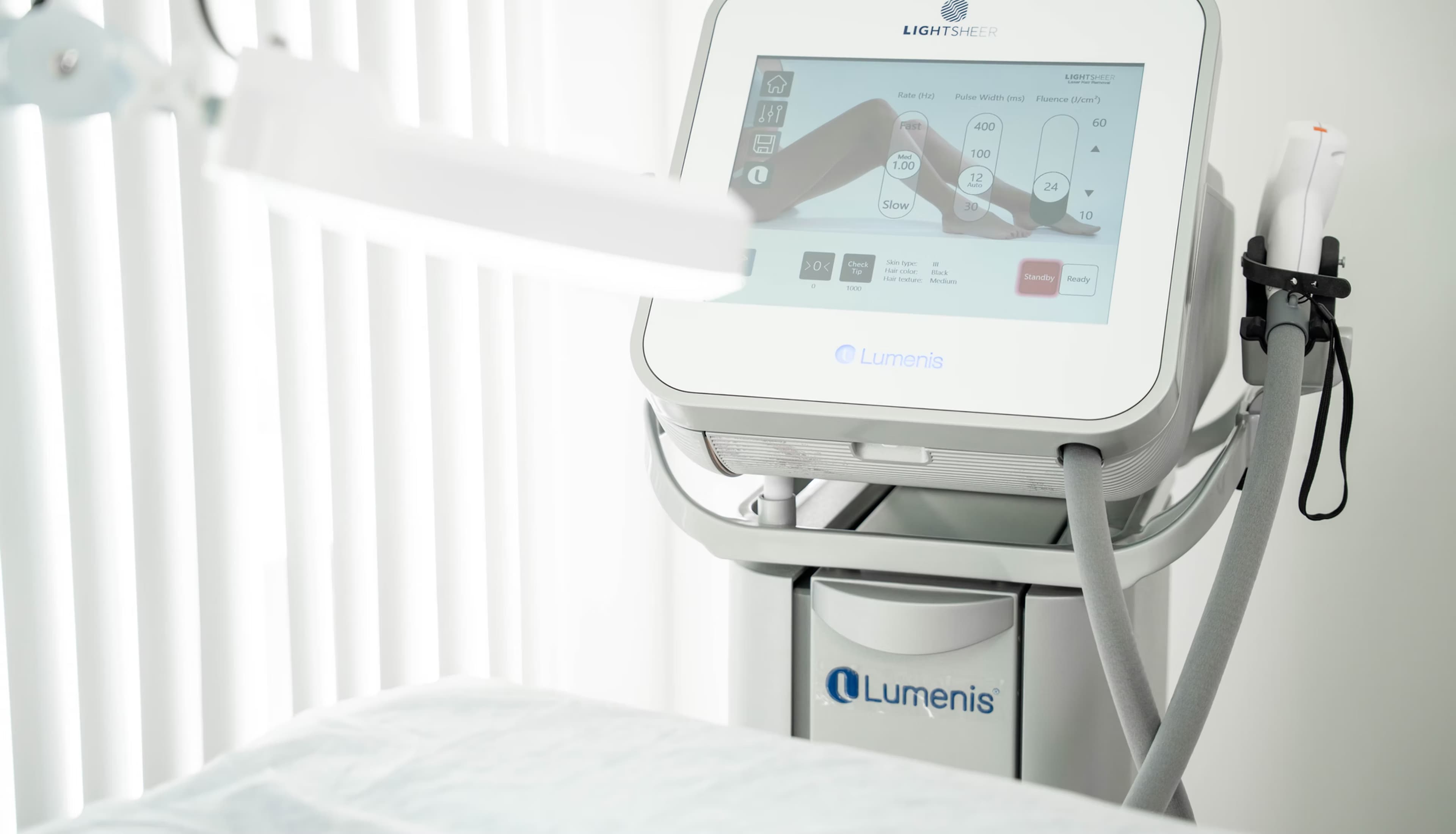 Treatment equipment console